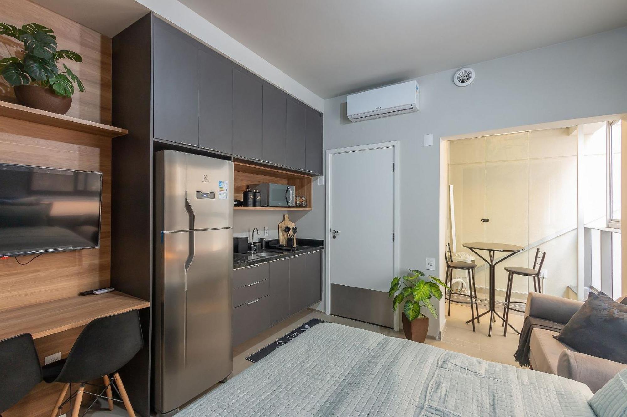 Holiday home Belint Bela Cintra: A 5 Minutos Da Paulista Com Piscina No Rooftop